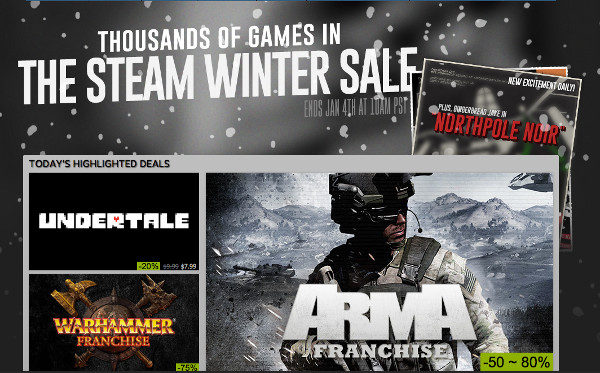 The Steam Winter Sale Is Too Much Sale The Psychology Of Video Games